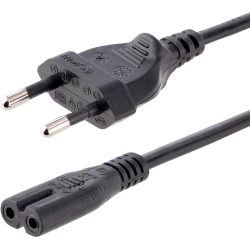 StarTech.com Cable de 2m de Alimentación para Ordenador Portátil o Impresora , UE a C7, 2,5A 250V, 18AWG, Cable de Repuesto para Portátil, Cable Ca StarTech.com Cable de 2m de Alimentación para Ordenador Por | 752E-2M-POWER-LEAD | 0065030894388 | Hay 11 unidades en almacén