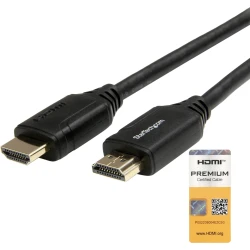 StarTech.com Cable de 2m HDMI de Alta Velocidad con Ethernet Premium - de 4K a 60Hz - Negro StarTech.com Cable de 2m HDMI de Alta Velocidad con Ethernet | RHDMM2MP | 0065030880633 | Hay 19 unidades en almacén