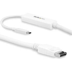 StarTech.com Cable de 3m USB-C a DisplayPort - 4K 60Hz - Blanco StarTech.com Cable de 3m USB-C a DisplayPort - 4K 60Hz - Bla | CDP2DPMM3MW | 0065030873789 | Hay 3 unidades en almacén