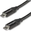 StarTech.com Cable de 50cm USB-C a USB-C Macho a Macho con capacidad para Entrega de Alimentación de 5A - Cable de Carga USBC - Negro | (1)