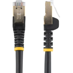 StarTech.com Cable de 5m de Red Ethernet CAT6a Negro RJ45 ST | 6ASPAT5MBK | 0065030881562 | Hay 8 unidades en almacén