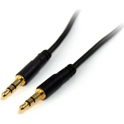StarTech.com Cable de Audio Estéreo de 3,5mm Delgado de 1,8m - Cable de Audio Minijack Macho a Macho para Smartphone, Tablet o Reproductor MP3 StarTech.com Cable de Audio Estéreo de 3,5mm Delgado de 1,8 | MU6MMS | 0065030841320 | Hay 8 unidades en almacén