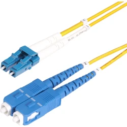 StarTech.com Cable de Fibra Í“ptica LC a SC (UPC) OS2 Monomodo 9/125µm 10G LSZH Dúplex de 3m - Low Insertion Loss - Resistente a Dobleces - Cable de StarTech.com Cable de Fibra Í“ptica LC a SC (UPC) OS2 Mon | SMLCSC-OS2-3M | 0065030903295 | Hay 10 unidades en almacén