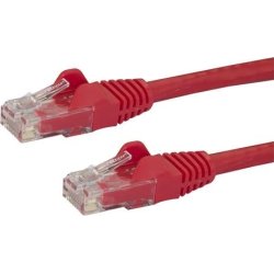 StarTech.com Cable de Red de 0,5m Rojo Cat6 UTP Ethernet Gig | N6PATC50CMRD | 0065030867597 | Hay 25 unidades en almacén