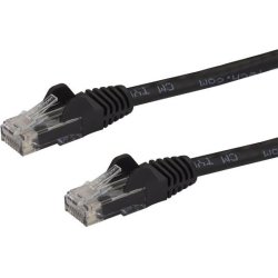 StarTech.com Cable de Red Ethernet Snagless Sin Enganches Cat 6 Cat6 Gigabit 5m - Negro - N6PATC5MBK StarTech.com Cable de Red Ethernet Snagless Sin Enganches Ca | N6PATC5MBK | 0065030846493 | Hay 29 unidades en almacén