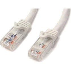 StarTech.com Cable de Red Gigabit Ethernet 15m UTP Patch Cat6 Cat 6 RJ45 Snagless Sin Enganches - Blanco - N6PATC15MWH StarTech.com Cable de Red Gigabit Ethernet 15m UTP Patch Cat | N6PATC15MWH | 0065030847094 | Hay 5 unidades en almacén