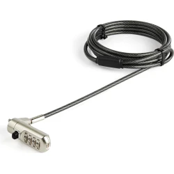 StarTech.com Cable de seguridad para portatil con candado con combinacion para r | LTLOCKNANO | 0065030887861 [1 de 7]