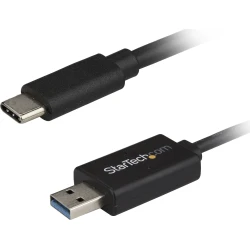 StarTech.com Cable de Transferencia de Datos para Mac y Windows USB 3.0 Tipo-A m | USBC3LINK | 0065030875202 [1 de 4]