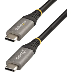 StarTech.com Cable de USB-C de 10Gbps 1 m Negro, Gris | USB31CCV1M | 0065030893312 [1 de 6]
