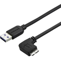 Startech.com Cable Delgado De 0.5m Micro Usb 3.0 Acodado A La Der | USB3AU50CMRS | 0065030861434 | 10,18 euros