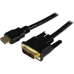 StarTech.com Cable HDMI a DVI-D 1.5m - Macho a Macho - Adaptador - Negro StarTech.com Cable HDMI a DVI-D 1.5m - Macho a Macho - Adapt | HDDVIMM150CM | 0065030854238 | Hay 25 unidades en almacén