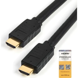 StarTech.com Cable HDMI de alta velocidad premium con Ethernet - 4K 60Hz - Cable para Blu-Ray UltraHD 4K 2.0 - Macho a Macho - 7m Negro StarTech.com Cable HDMI de alta velocidad premium con Ethern | HDMM7MP | 0065030873994 | Hay 6 unidades en almacén