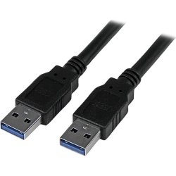 Startech.com Cable Usb 3.0 Usb A A Usb A Macho A Macho De 3m Negr | USB3SAA3MBK | 0065030863964