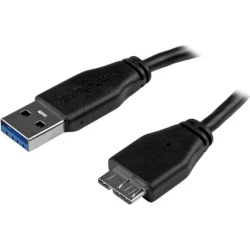 Startech.com Cable Usb 3.1 Delgado De 15cm Usb A A Micro Usb B Ma | USB3AUB15CMS | 0065030859165
