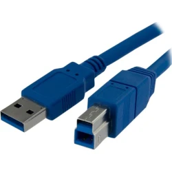 StarTech.com Cable USB 3.1 SuperSpeed de 1 metro - Usb A Macho a Usb B Macho azu | USB3SAB1M | 0065030856027 [1 de 3]
