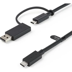 StarTech.com cable USB 3.2 Gen 2 (3.1 Gen 2) USB C 1 m Negro | USBCCADP | 0065030891660 [1 de 8]