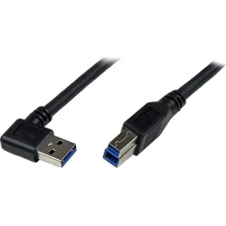 StarTech.com Cable usb 3.2 super speed micro usb-b macho a usb-a macho acodado e | USB3SAB1MRA | 0065030849920 [1 de 5]