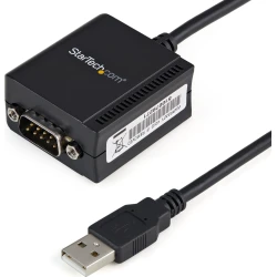 StarTech.com Cable USB a Puerto Serie Serial RS232 DB9 con Retención del Puerto | ICUSB2321F | 0065030843485 [1 de 5]