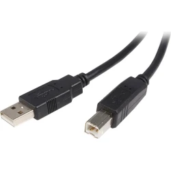 StarTech.com Cable USB de 50cm para Impresora - USB A Macho a USB B Macho - Adaptador Negro StarTech.com Cable USB de 50cm para Impresora - USB A Macho | USB2HAB50CM | 0065030845502 | Hay 10 unidades en almacén