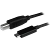 StarTech.com Cable USB Tipo-C a USB tipo-B Macho a Macho de 1m - USB 2.0 - Negro | (1)