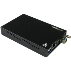 StarTech.com Conversor de Medios de Ethernet Gigabit de Cobre a Fibra - Monomodo | ET91000SM10 | 0065030864930 [1 de 6]
