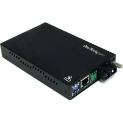StarTech.com Conversor de Medios Ethernet 10/100 Mbps a Fibra Multi Modo Conecto | ET90110SC2 | 0065030846240 [1 de 4]