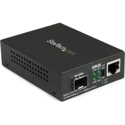 StarTech.com Conversor de Medios Ethernet Gigabit a Fibra con SFP abierto - Negr | MCM1110SFP | 0065030861472 [1 de 4]