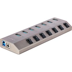 StarTech.com Hub USB-C Autoalimentado de 7 puertos con Inter | 345SM840B10B10CRNC | 0065030895507 | Hay 57 unidades en almacén