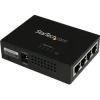 StarTech.com Inyector de Alimentación PoE Power over Ethernet Midspan 4 Puertos Gigabit RJ45 de Pared - 802.3 at af | (1)