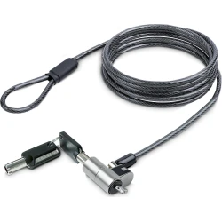 Startech.com Nanok-laptop-lock Cable Antirrobo Negro, Plata 2 M | 0065030899390