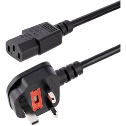 StarTech.com PXT101UK3M Cable de Alimentación Corriente de 3m para Ordenador C13 a Enchufe Británico Clavija Inglesa - BS 1363 - Negro StarTech.com PXT101UK3M Cable de Alimentación Corriente de | 0065030849425 | Hay 10 unidades en almacén