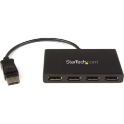 StarTech.com Splitter Multiplicador Displayport a 4 puertos DisplayPort - Hub MS | MSTDP124DP | 0065030860581 [1 de 9]