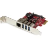 StarTech.com Tarjeta Adaptador de Red Ethernet Gigabit Combo con Hub Concentrador USB 3.0 de 3 Puertos | (1)