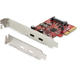 StarTech.com Tarjeta Adaptadora PCI Express de 2 Puertos USB-C 3.1 Gen 2 10Gbps StarTech.com Tarjeta Adaptadora PCI Express de 2 Puertos USB | PEXUSB312C3 | 0065030887434 | Hay 5 unidades en almacén