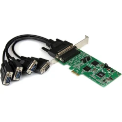 StarTech.com Tarjeta Adaptadora PCI Express PCIe de 4 Puerto | PEX4S232485 | 0065030849357 | Hay 2 unidades en almacén
