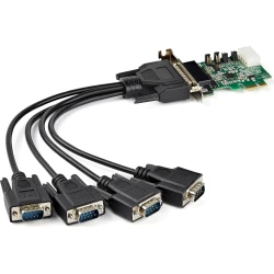 StarTech.com Tarjeta Adaptadora PCI Express Serie de 4 Puert | PEX4S953LP | 0065030887052 | Hay 1 unidades en almacén