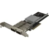 StarTech.com Tarjeta PCI Express NIC QSFP+ de Servidores con Dos Puertos con Chipset Intel XL710 - Tarjeta de Red 40G de Fibra Monomodo | (1)