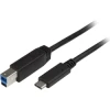 StarTech.com USB315CB2M cable 2m 3.2 Gen 1 3.1 Gen 1 USB C a USB B - macho a maho- Negro | (1)