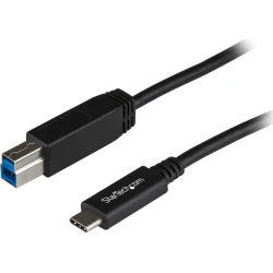 StarTech.com USB31CB1M cable 1m usb 3.1 Gen 2 usb tipo-c a usb tipo-b macho a ma | 0065030860765 [1 de 4]
