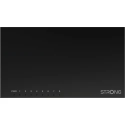 Strong SW8000M switch Gigabit Ethernet (10/100/1000) Negro | 9120072375644 | Hay 3 unidades en almacén