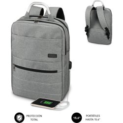 SUBBLIM MOCHILA ELITE AIRPADDING 15.6```` GREY | SUB-BP-3EAP001 | 8436586741655 | Hay 9 unidades en almacén
