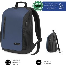 SUBBLIM Nomad Xpand Air Padding mochila City backpack Azul Poliéster reciclado SUBBLIM Nomad Xpand Air Padding mochila City backpack Azul P | SUBBP-5NXAP02 | 8436586743703 | Hay 12 unidades en almacén