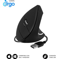 SUBBLIM Ratón GLIDE VERTICAL ERGO WIRED MOUSE BLACK SUBBLIM Ratón GLIDE VERTICAL ERGO WIRED MOUSE BLACK | SUBMO-EDGVU01 | 8436586743031 | Hay 76 unidades en almacén