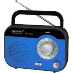 Sunstech RPS560 Portátil Analógica Azul | RPS560BL | 8429015014826 | Hay 17 unidades en almacén