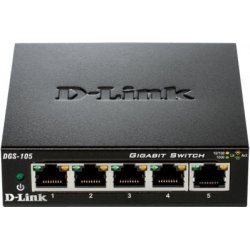 SWITCH D-LINK 5 PUERTOS 10/100/1000 DGS-105 | 0790069368226 | Hay 8 unidades en almacén