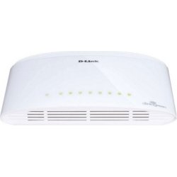 SWITCH D-LINK 8 PUERTOS GIGABIT DGS-1008D | 0790069252747 | Hay 2 unidades en almacén