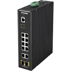 Switch D-link Gestionado L2 10puertos Gigabit Ethernet 10 100 100 | DIS-200G-12S | 0790069433535
