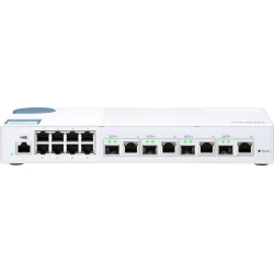 Switch Gestionado qnap L2 Gigabit Ethernet 10/100/1000 12 pu | QSW-M408-4C | 4713213516713 | Hay 1 unidades en almacén