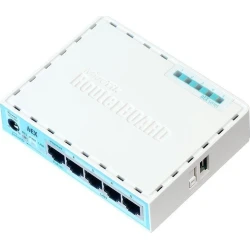 Switch Mikrotik Hex 5ptos Gigabit Blanco Rb750gr3 | 2502111614452