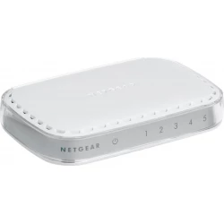 SWITCH NETGEAR 5 PTOS 10/100/1000 BLANCO GS605-400PES | 0606449105827 | Hay 3 unidades en almacén